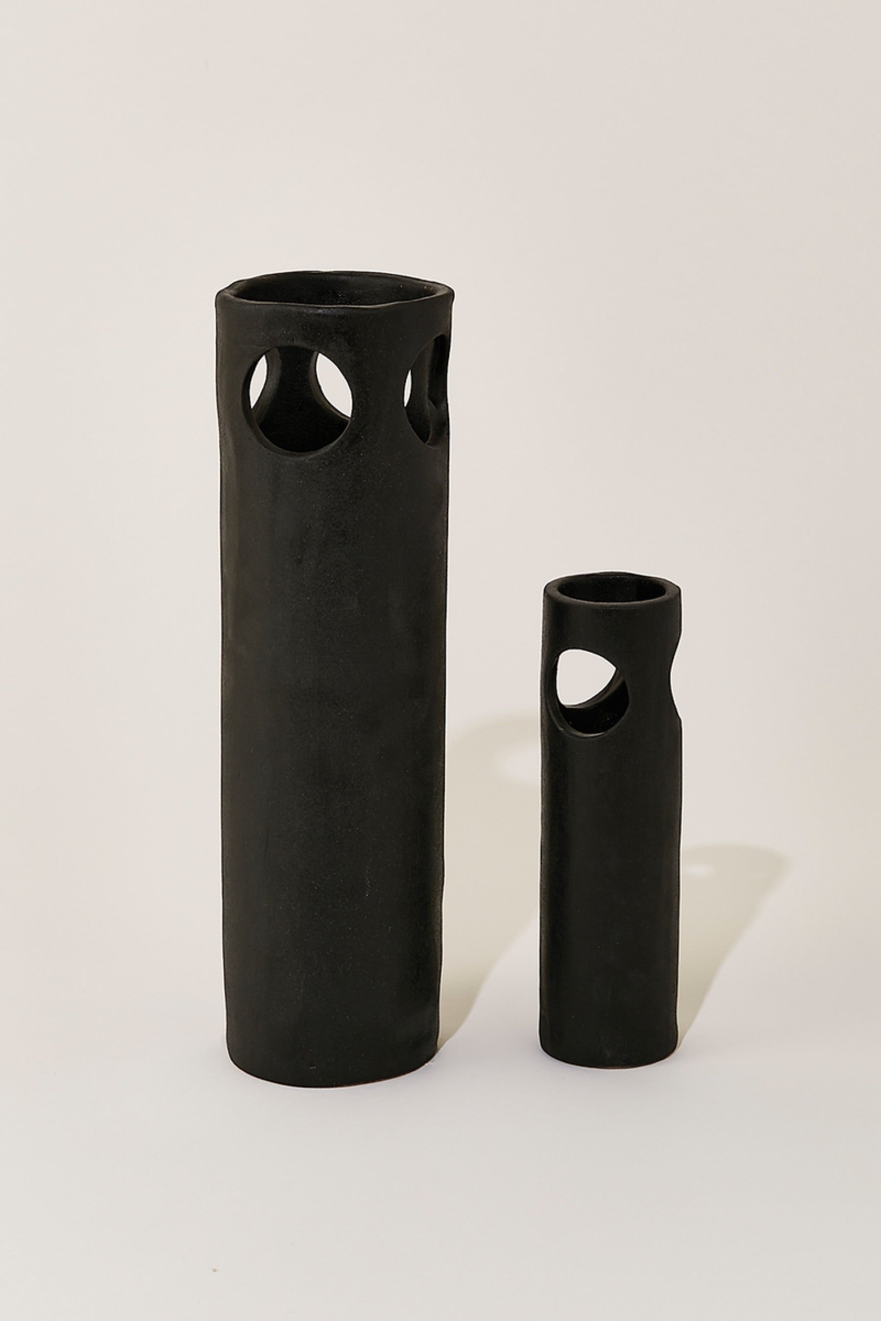 Large Black Cenote Vase