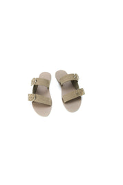 Olive Suede Skopelos Sandal