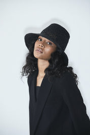 Black Lynda Hat