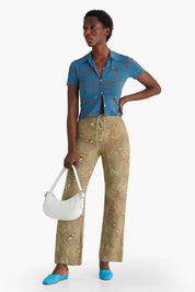 Kiwi Green Monica Pant