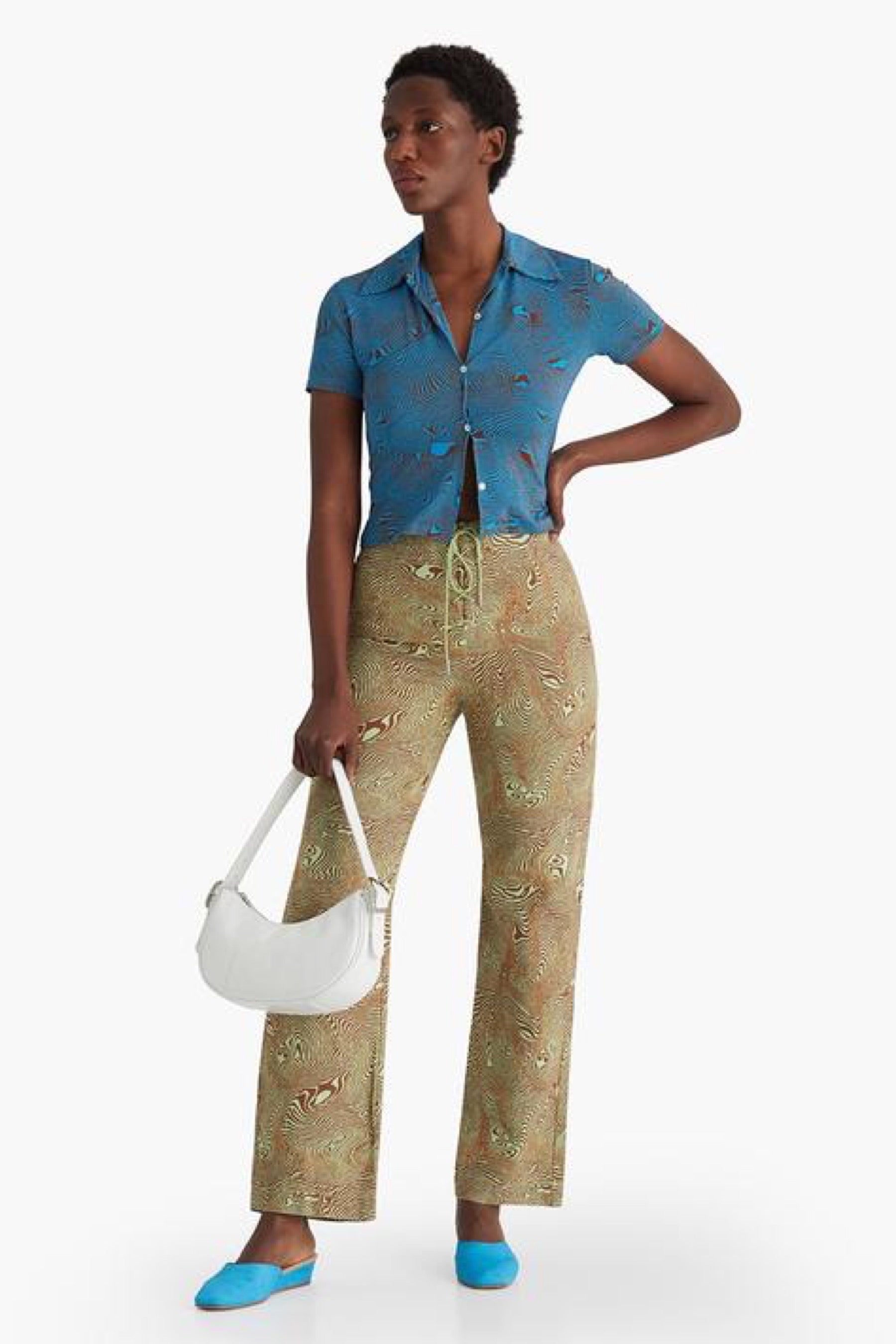 Kiwi Green Monica Pant