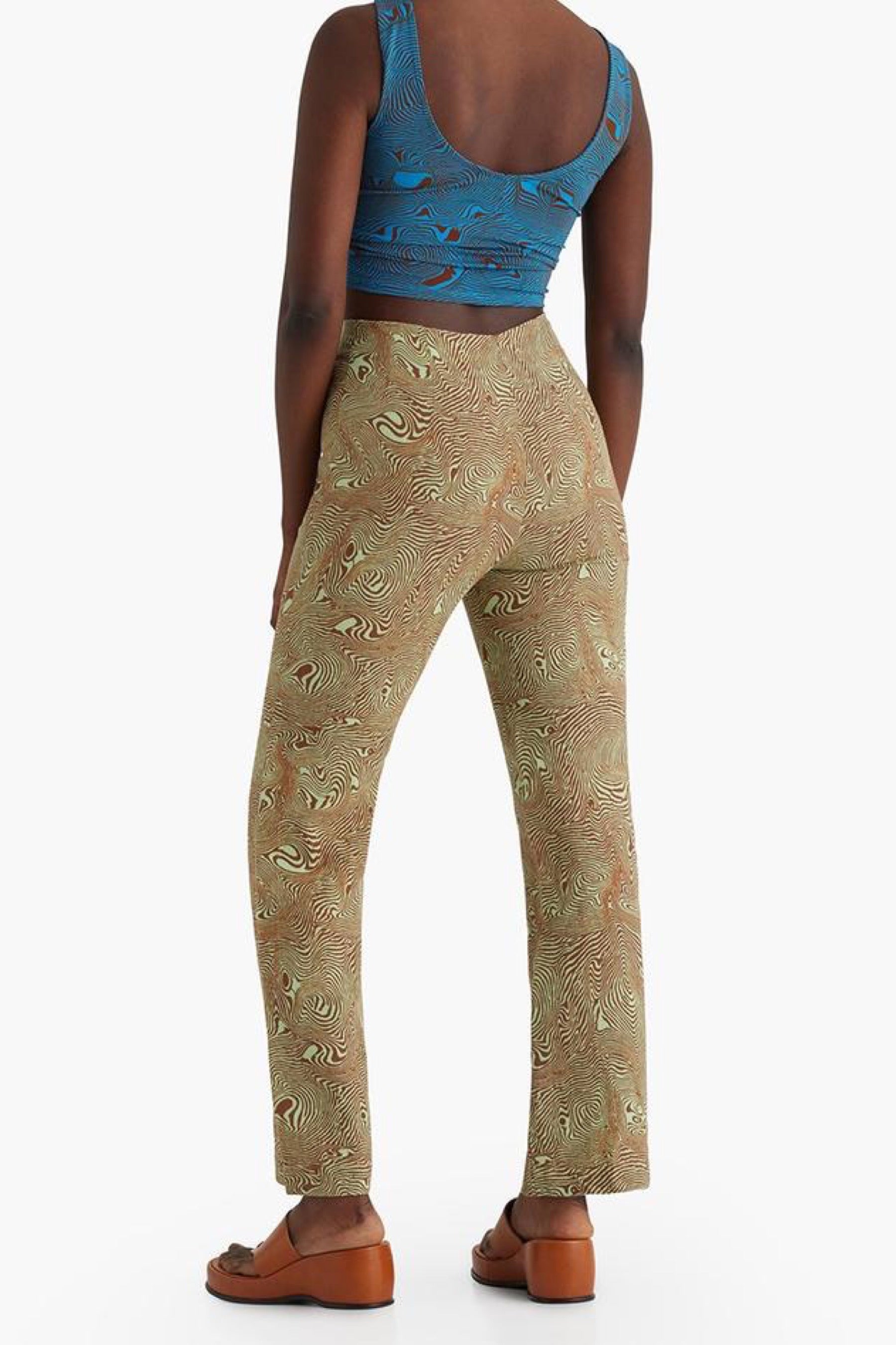 Kiwi Green Monica Pant