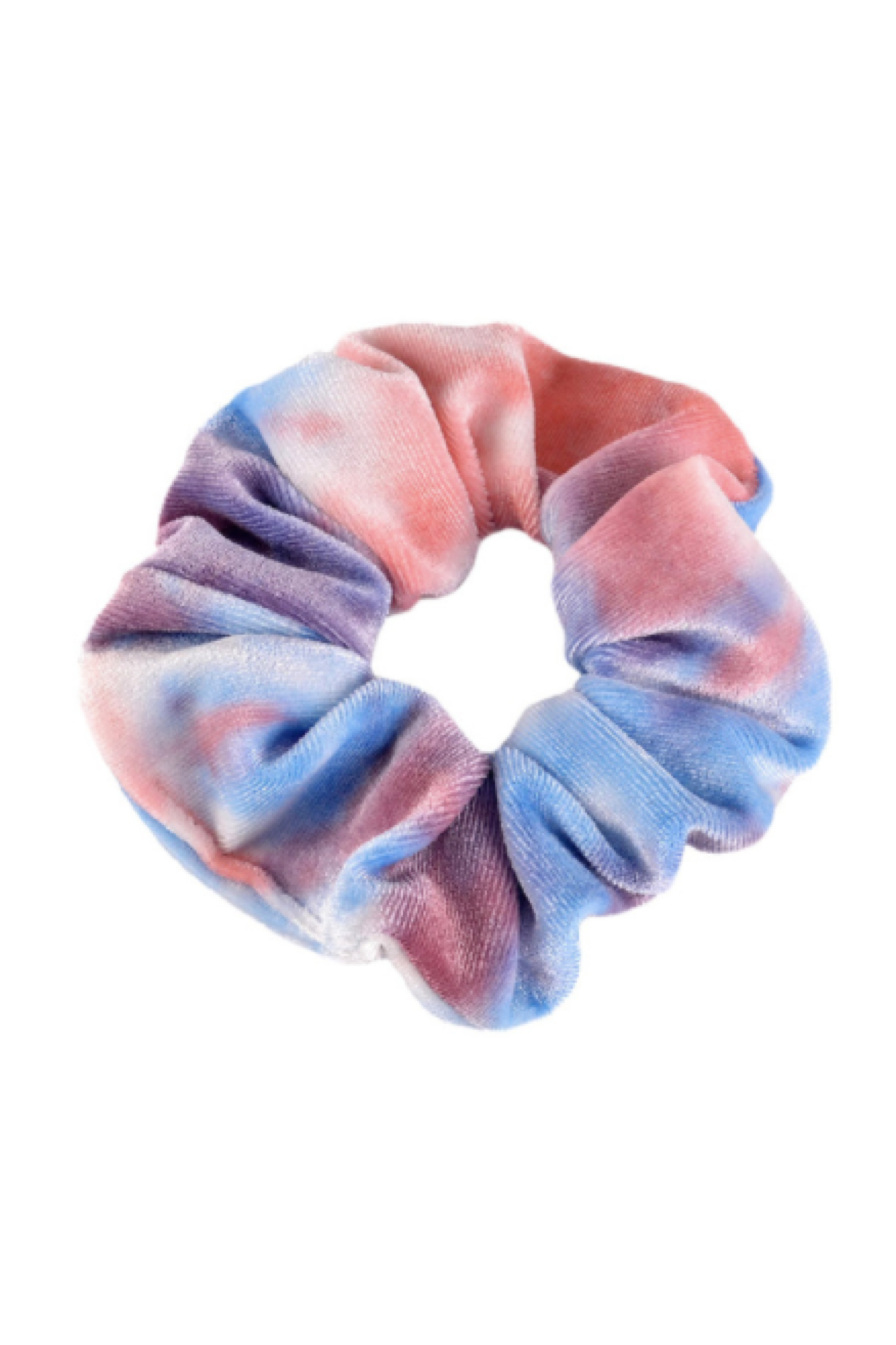 Blue Whitney Scrunchie