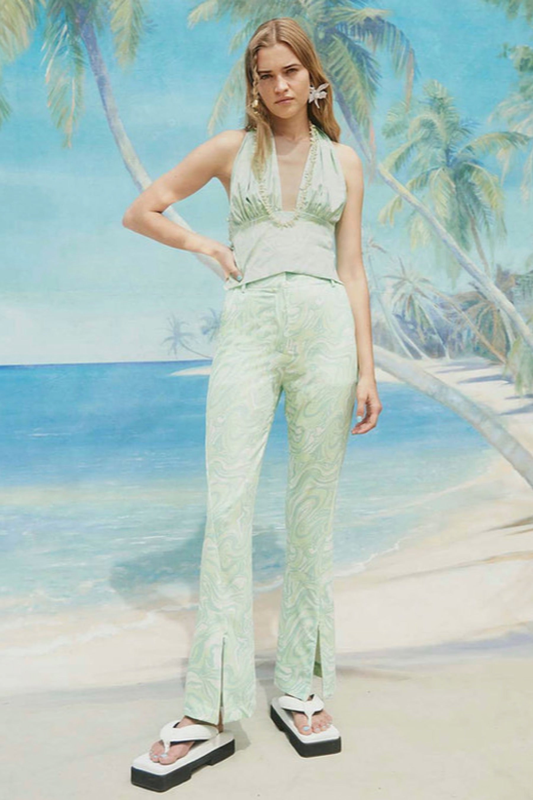 Sisi Grass Paradise Party Pant