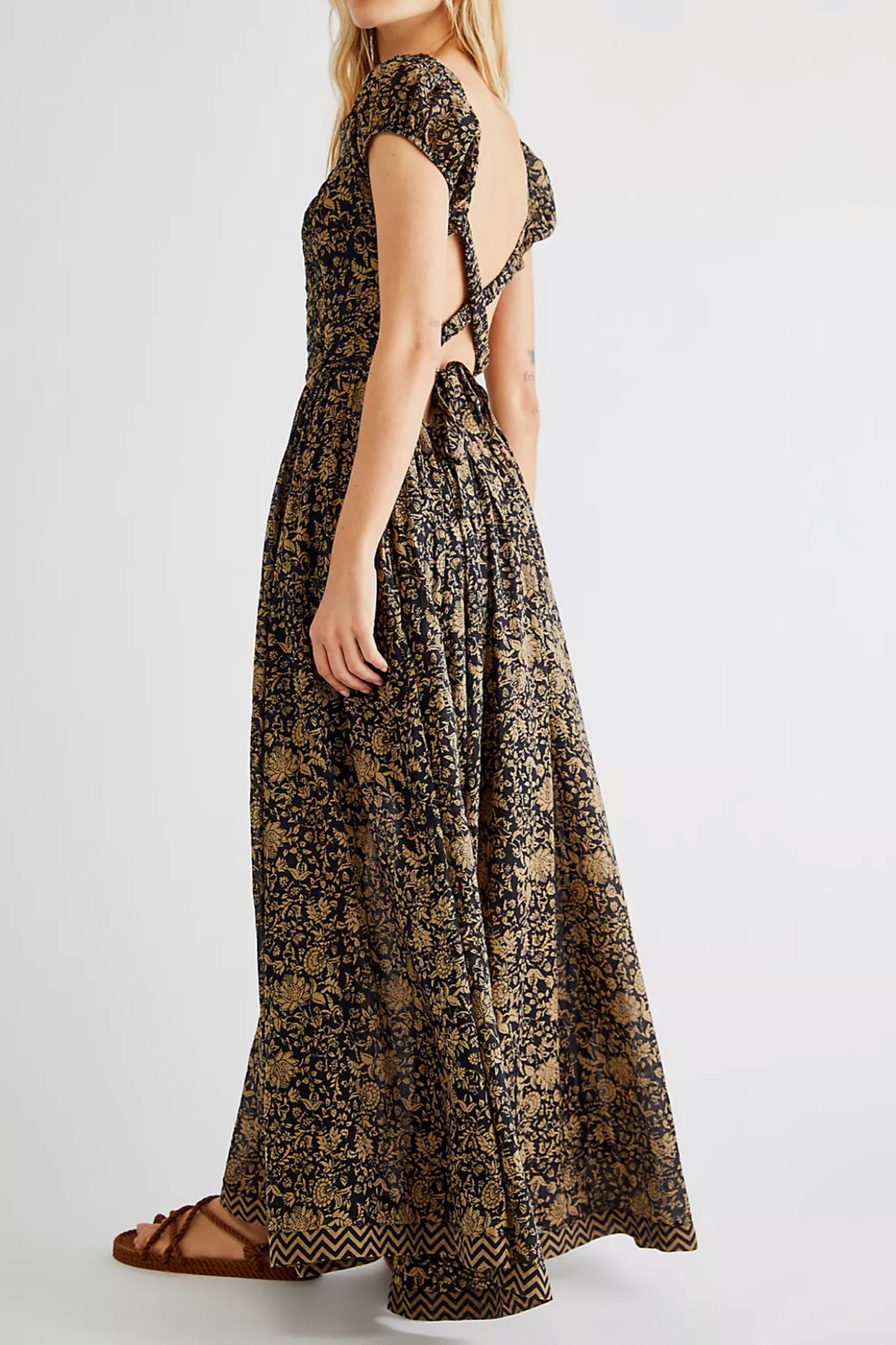 Black Ultraviolet Dress