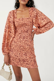 Apricot Smock It To Me Mini