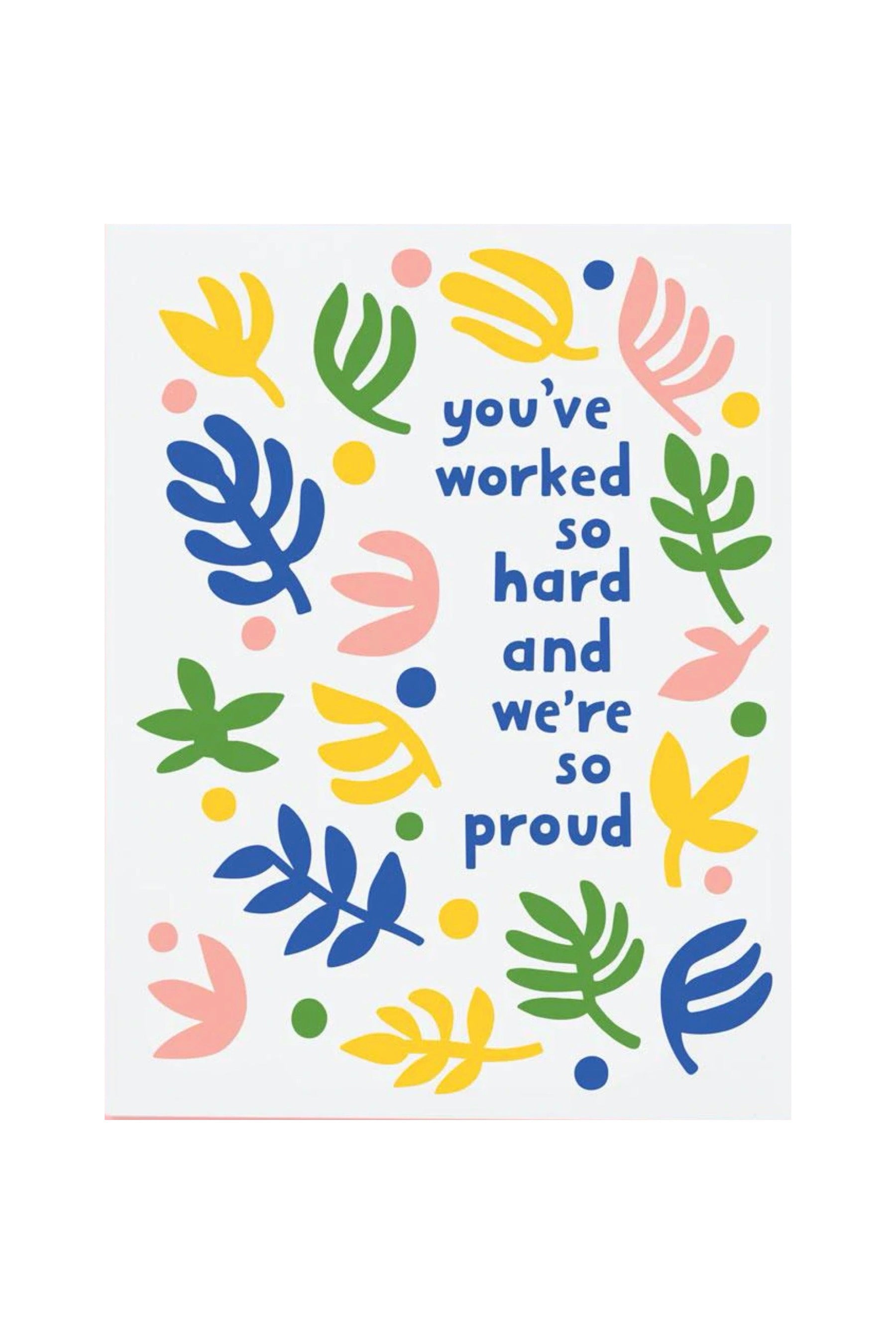 Worked So Hard Card