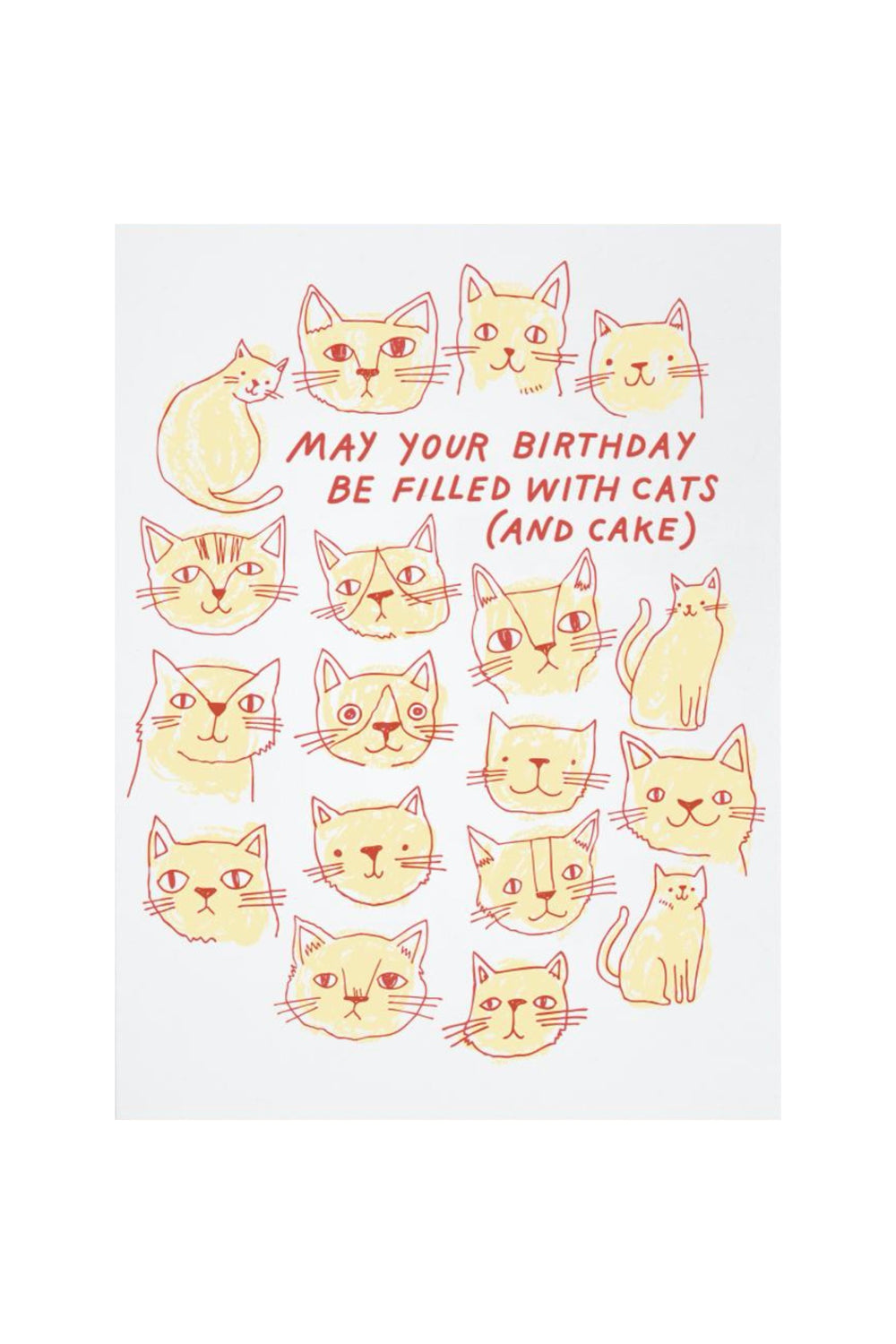 Cats and Cake Card