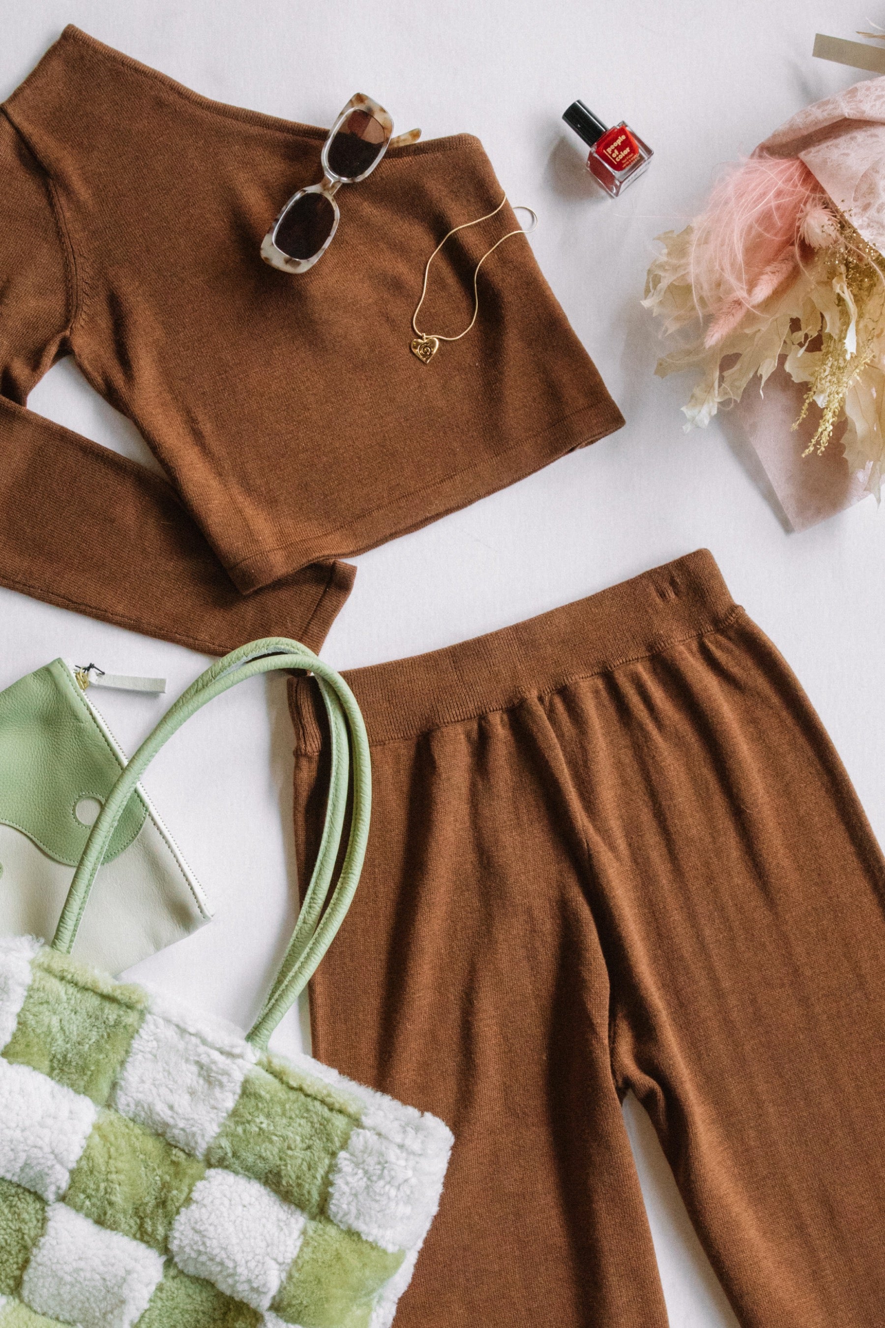 Root Beer Long Sleeve Lora Top
