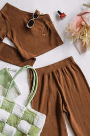 Root Beer Julia Pant