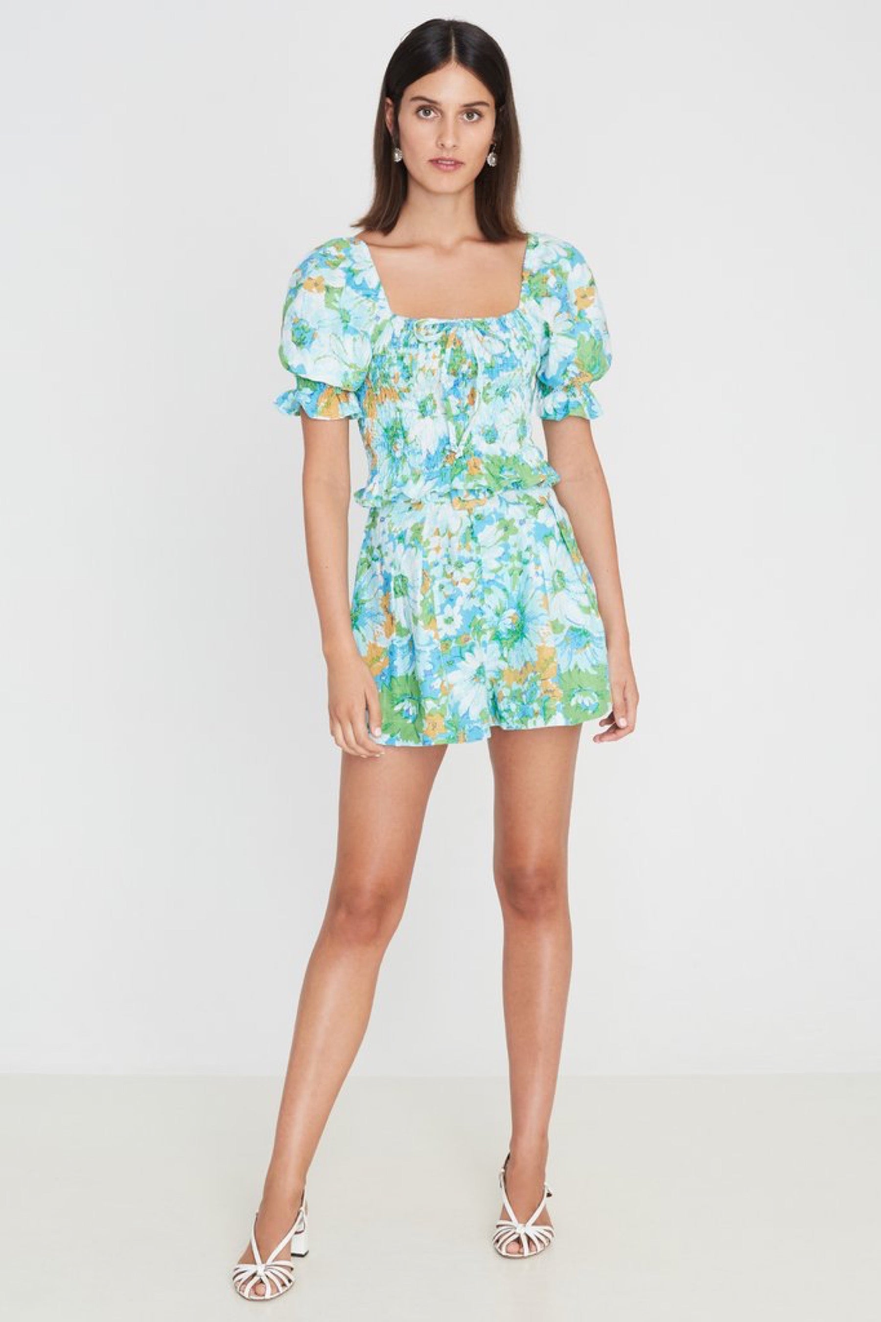 Gardone Floral Lenora Top