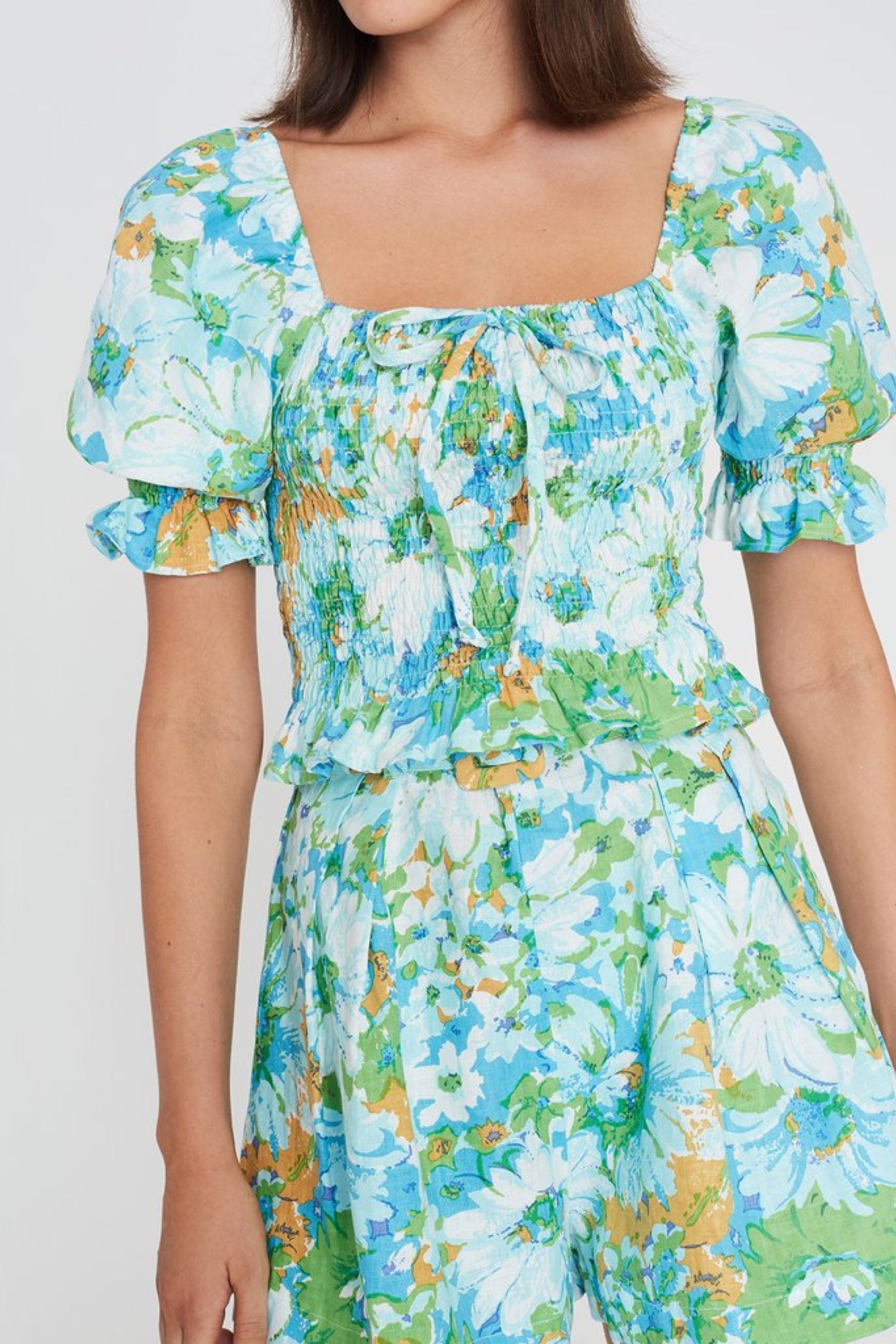 Gardone Floral Lenora Top