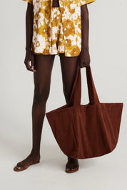 Plain Cocoa Paloma Tote Bag