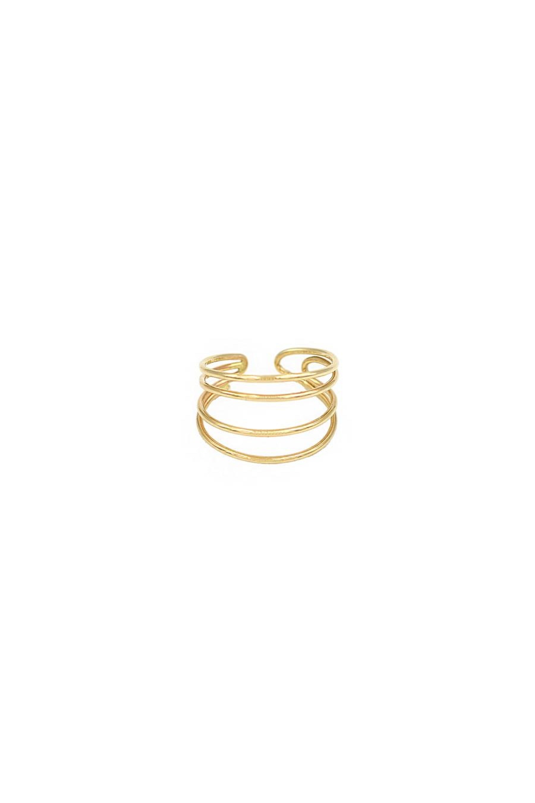 Gold Formation Ring