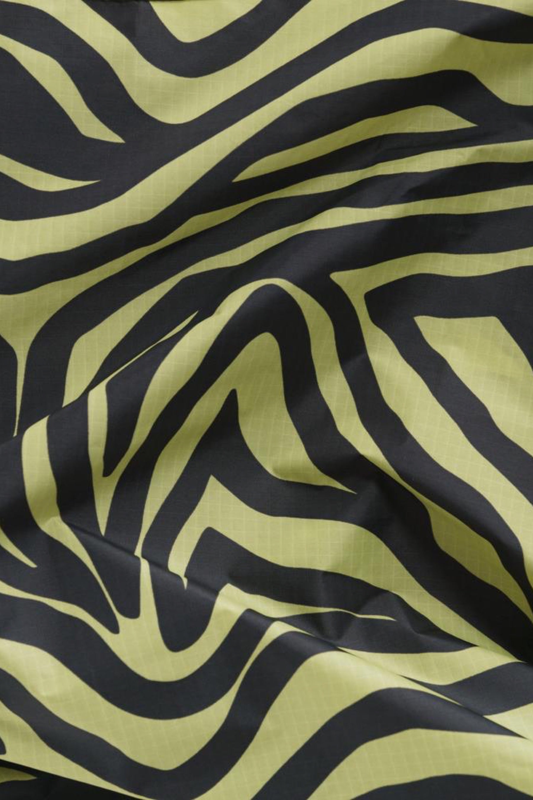 Olive Zebra Baggu