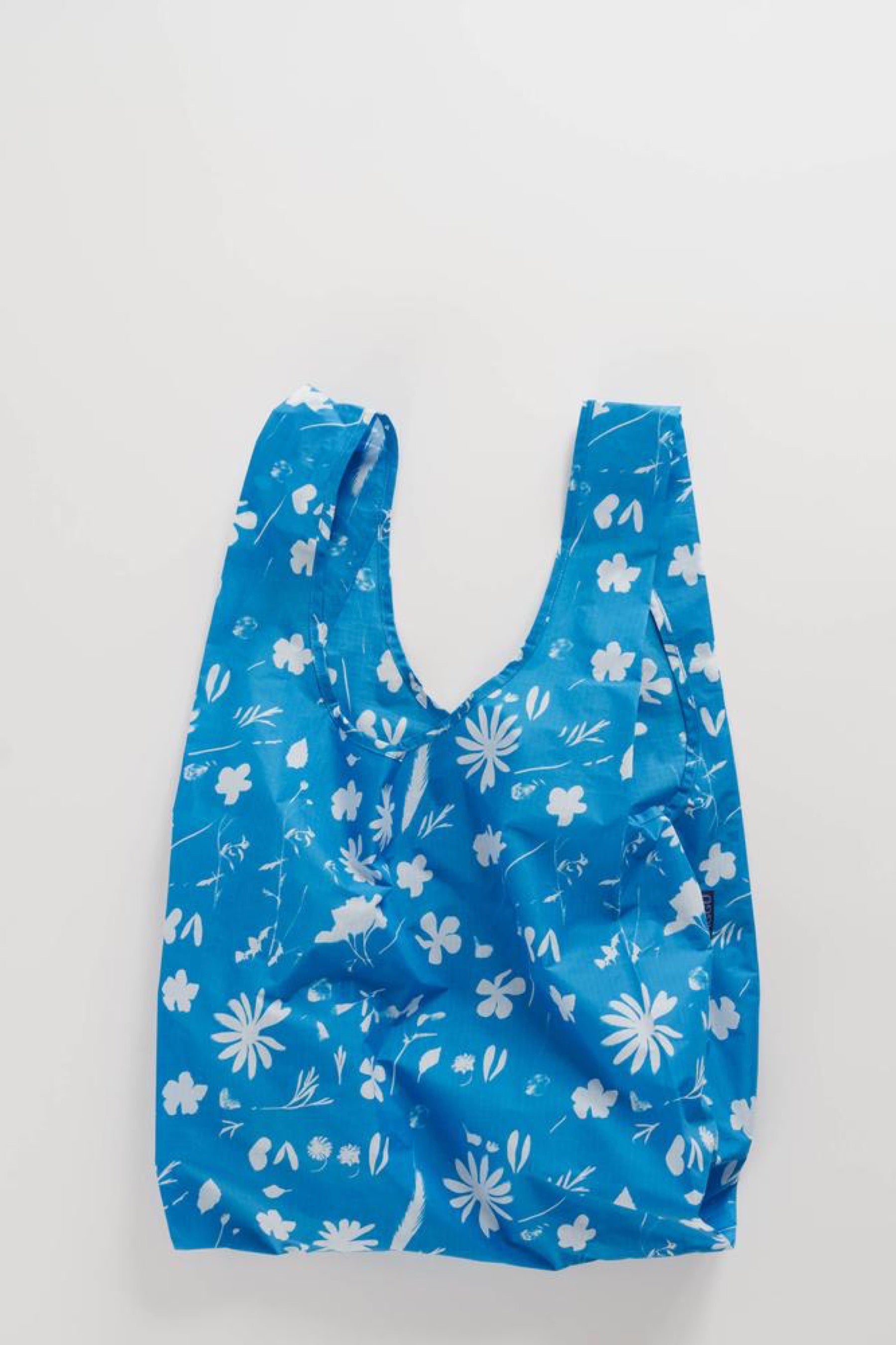 Blue Floral Sun Print Baggu
