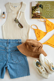 Cindy Blue Classic Cutoff