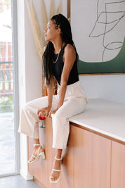 Sand Linen Pant