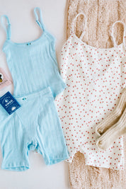 Asher Blue Courtney Pointelle Cami