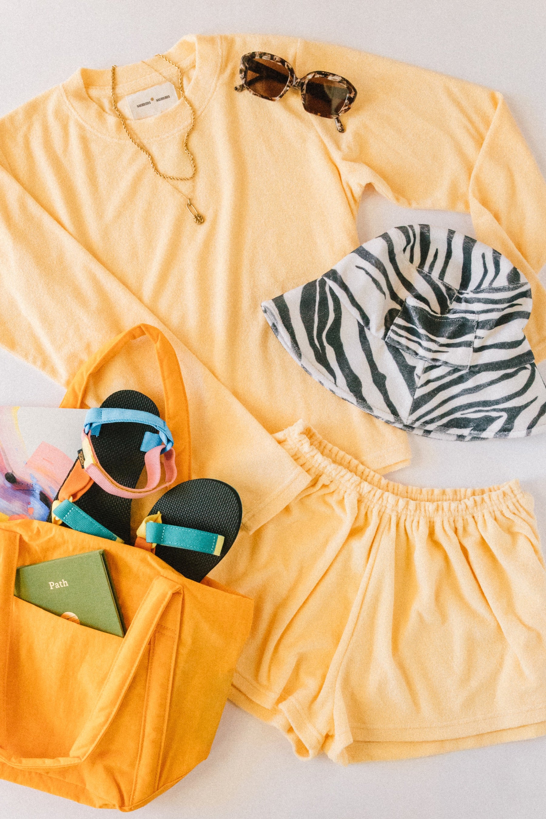 Apricot Mini Cloud Bag