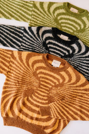 Black Matrix Sweater