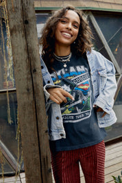 Vintage Black Bob Dylan Live In Concert Tee