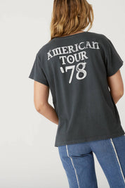 Vintage Black Bob Dylan Live In Concert Tee