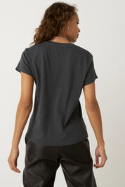 Vintage Black Johnny Cash Martin Guitar Tour Tee