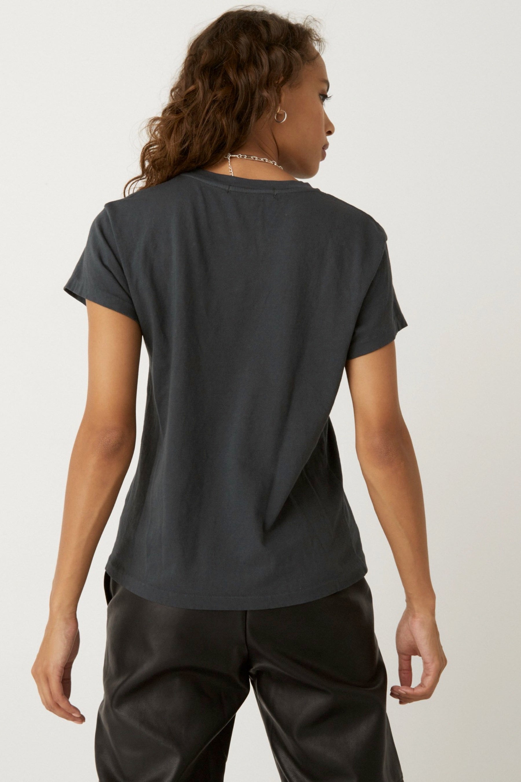 Vintage Black Johnny Cash Martin Guitar Tour Tee