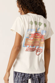 White Beach Boys 1983 Tour Tee