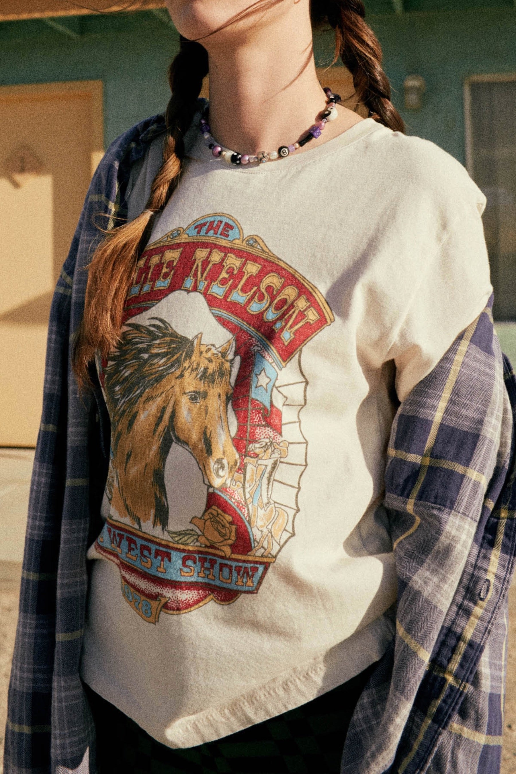 Willie Nelson Wild West Show Tour Tee