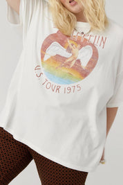 Led Zeppelin Tour 1975 O/S Tee