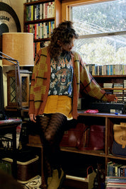 Spiced Autumn Plaid Oversized Cardigan