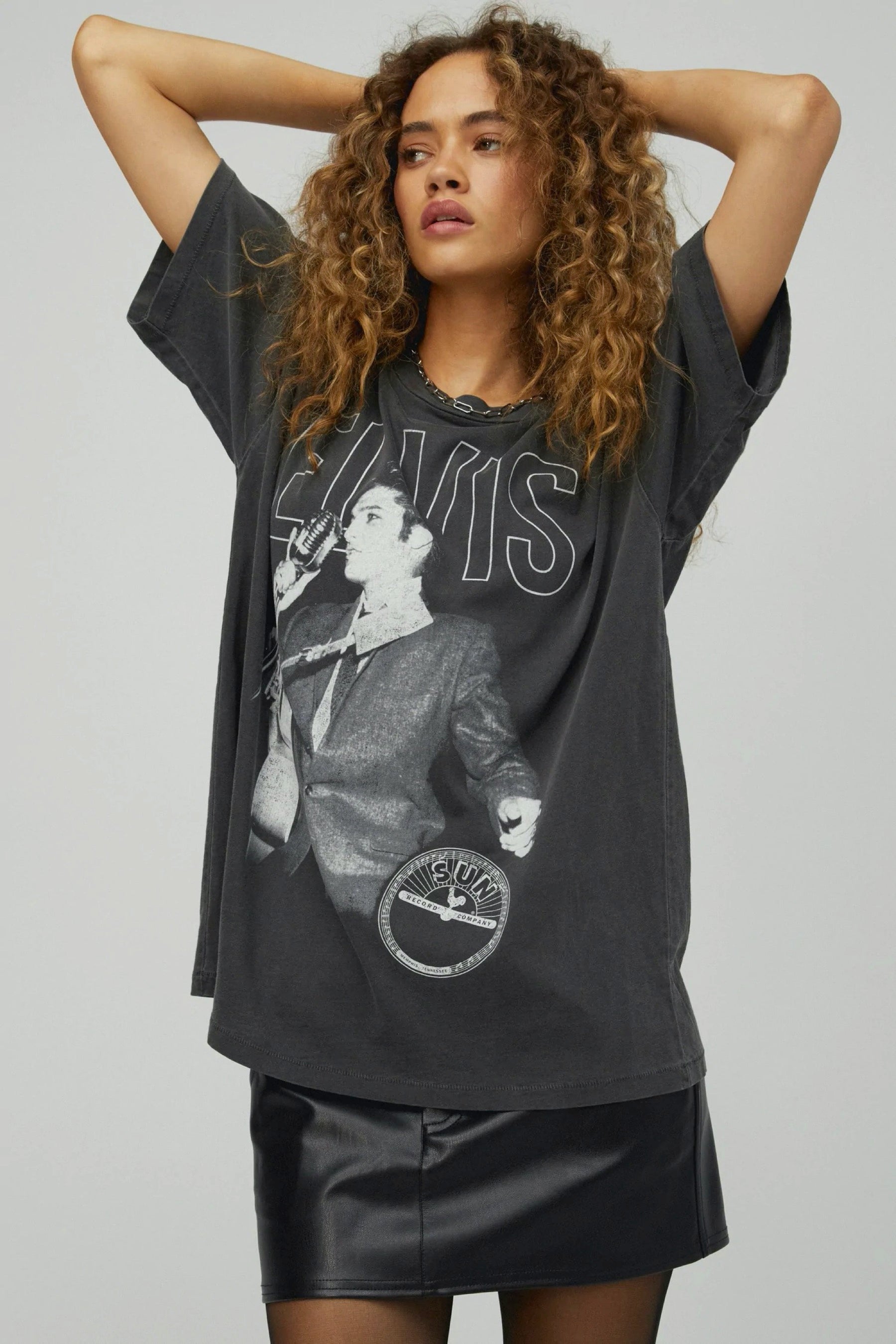 Sun Records X Elvis Merch Tee