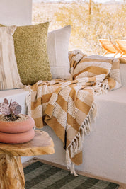 Golden Luella Throw Blanket