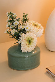 Sea Green Bud Vase