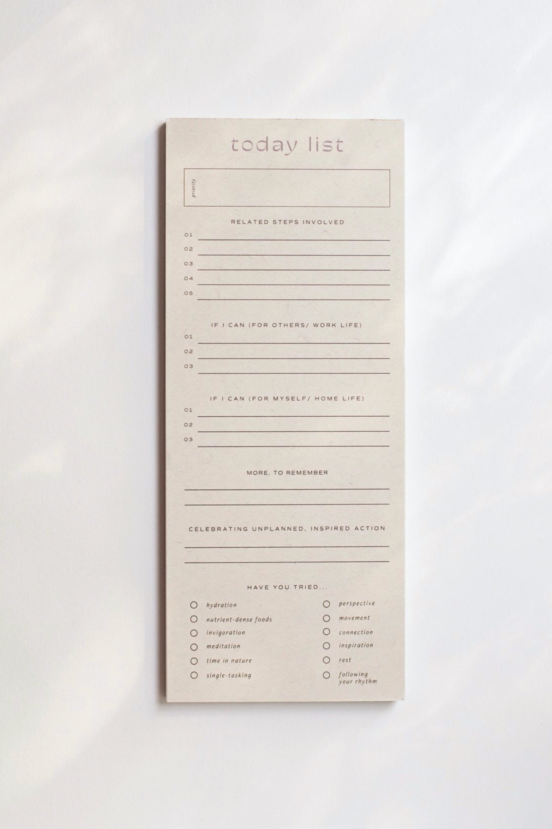 Today List