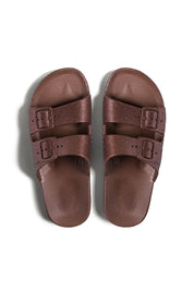 Chocolate Glitter Sandal