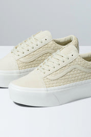 Ivory Micro Weave Old Skool Stackform