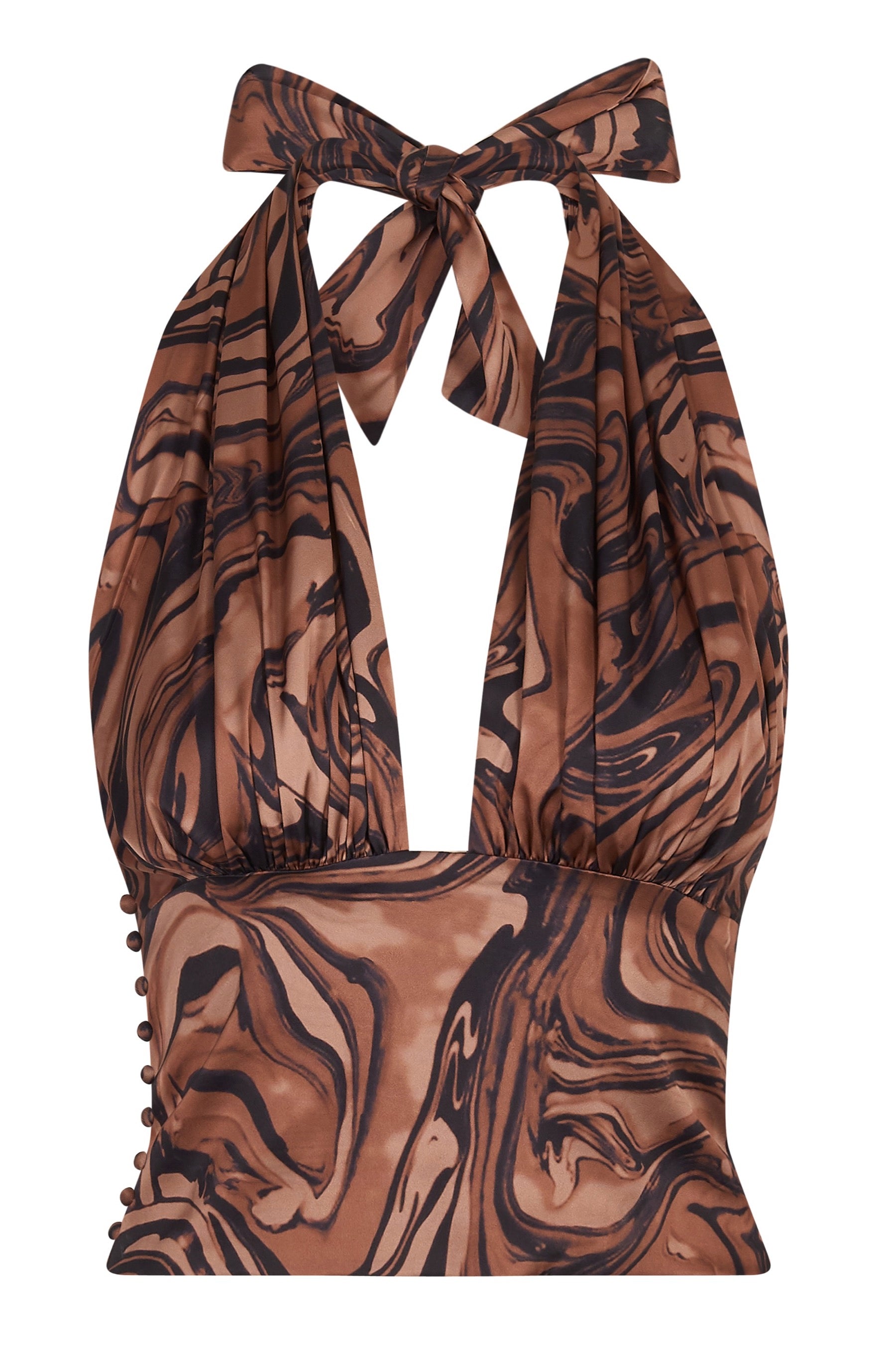 Mahogany Paradise Party Top