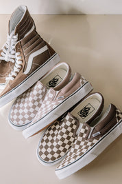 Rain Drum Checkerboard Slip-On
