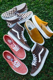Golden Brown Heavy Textures Slip On
