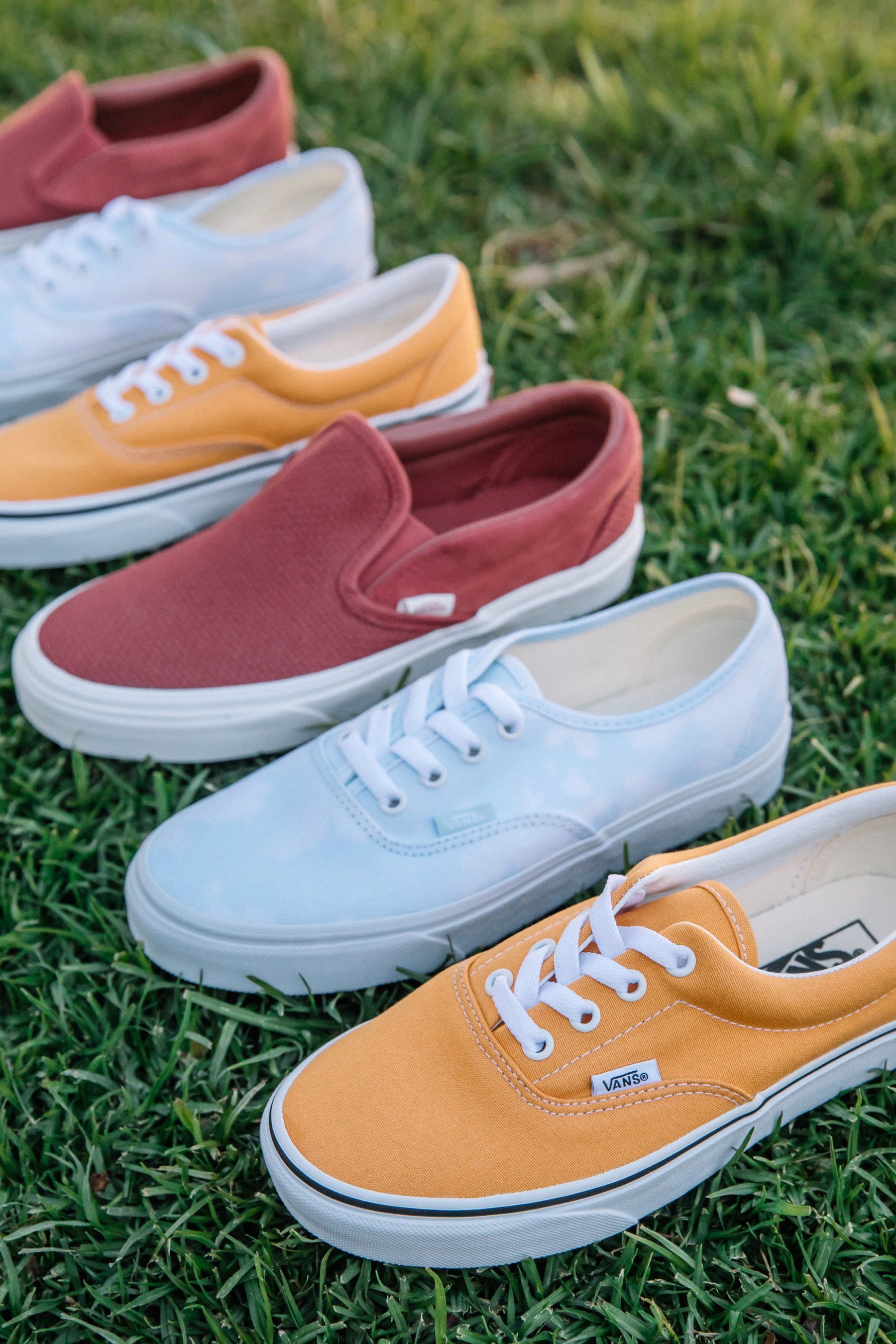 Marsala Woven Checkerboard Slip-On