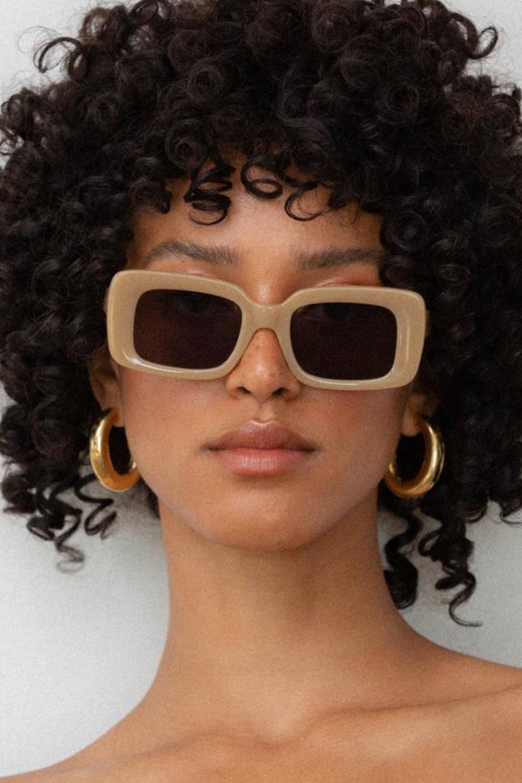 Tan Golden Era Sunglasses