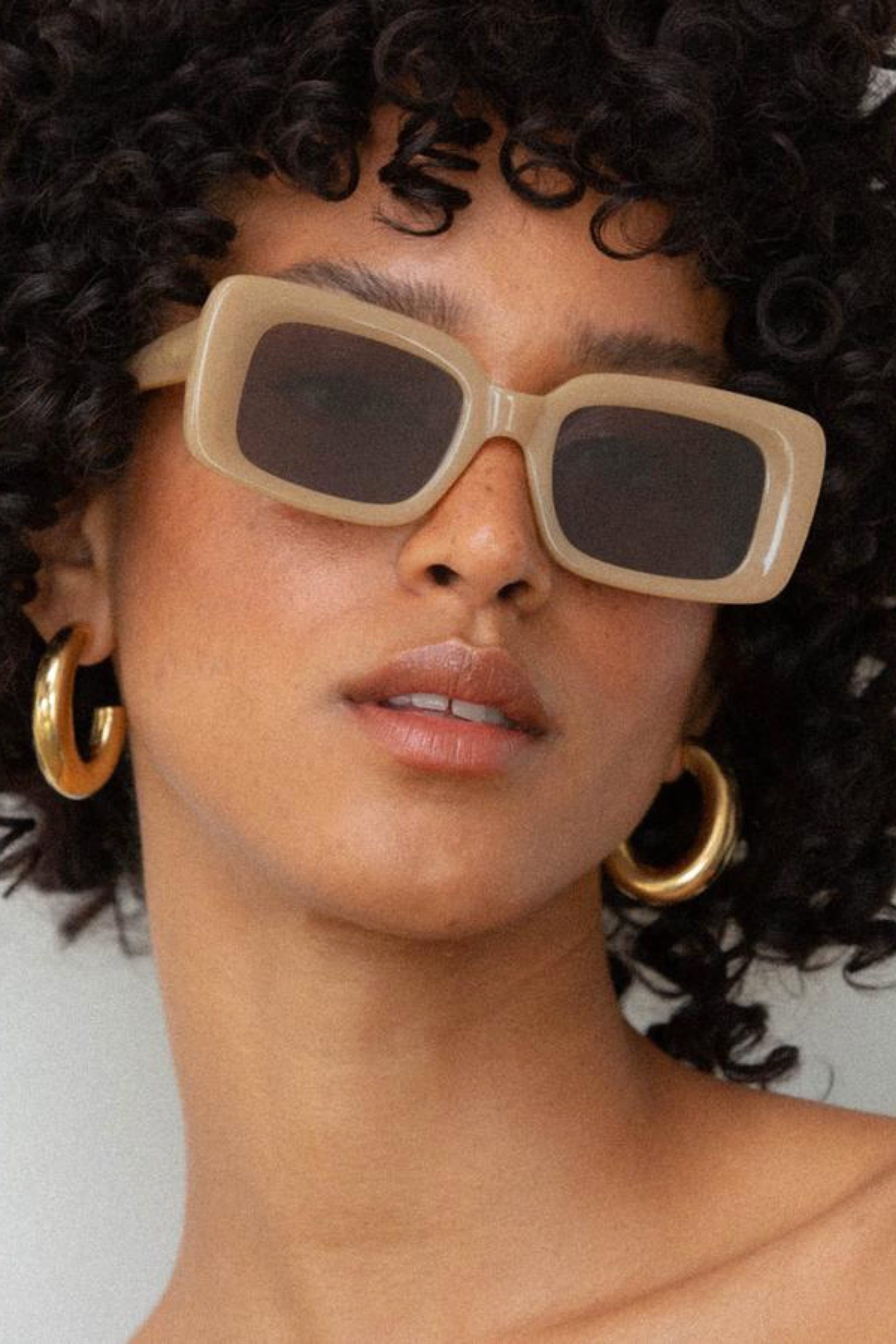 Tan Golden Era Sunglasses