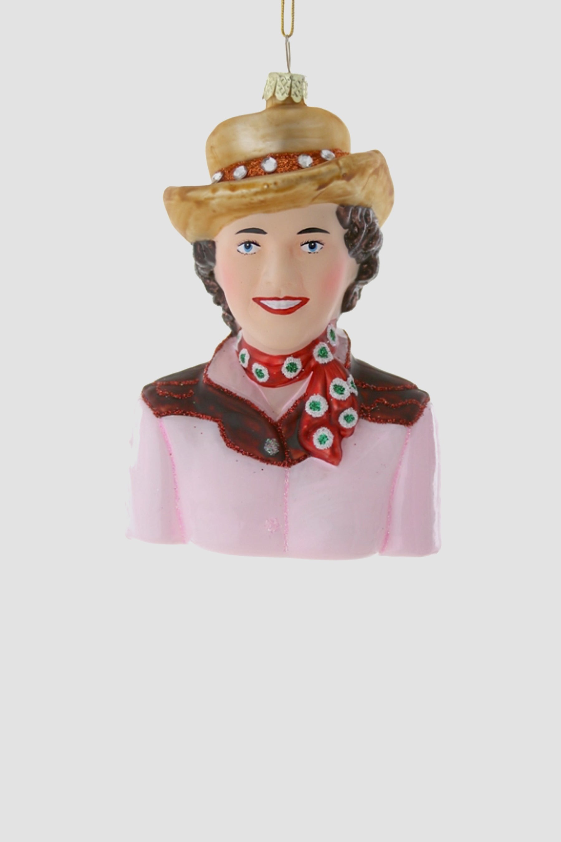 Vintage Cowgirl Ornament
