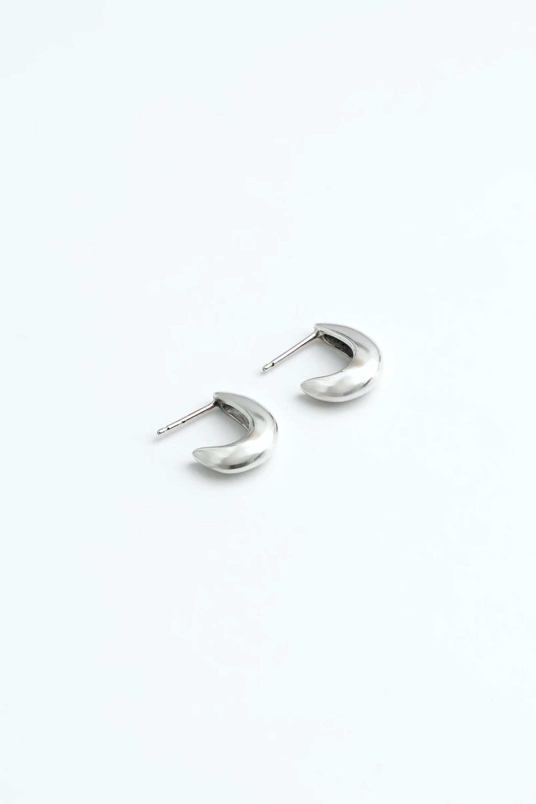 Small Silver Benny Earrings