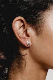 Silver Esther Studs
