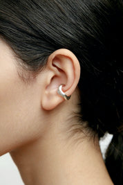 Silver Simone Ear Cuff