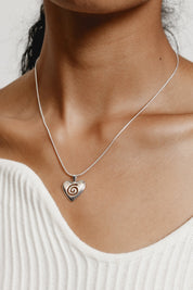 Silver Alma Necklace